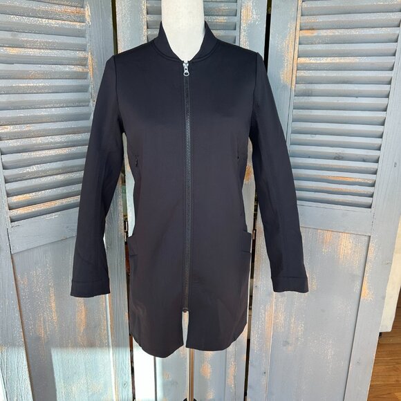 Lululemon Carry-All Coat Black Sz 4 NWOT - Picture 2 of 16